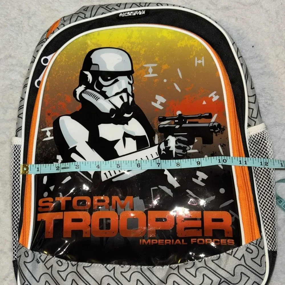 NWOT. American Tourister children’s/collector’s Star Wars stormtrooper backpack.